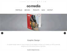 Tablet Screenshot of gomedia.com
