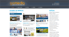 Desktop Screenshot of gomedia.pt